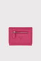 Zoozie Bags Cartera para Mujer Moon - Fuchsia, Piel Auténtica 100%, 11x2x8.5 cm